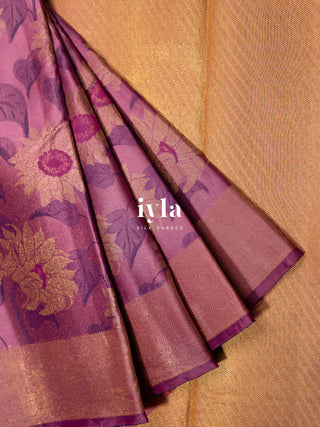 The Daisy Delight Kanjeevaram in Bubblegum Pink 🌼