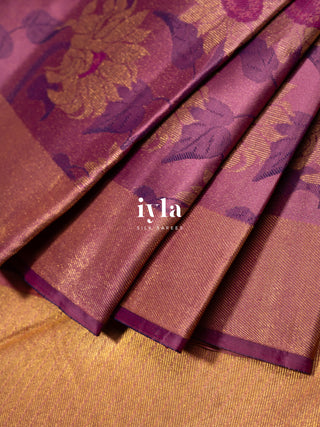 The Daisy Delight Kanjeevaram in Bubblegum Pink 🌼