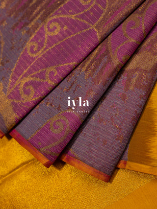 The Butterfly Weave Kanjeevaram in Cocoa