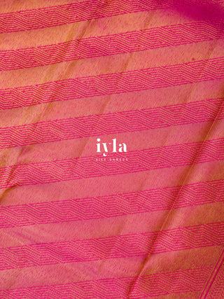 The Wandering Lotus Weave Kanjeevaram