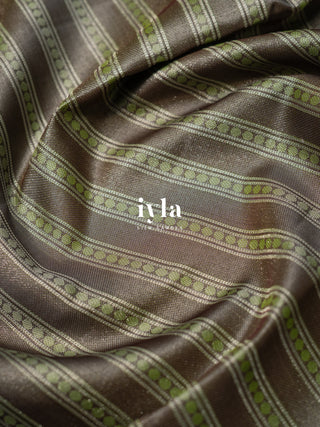 The Tale of Parrot Silk Saree in Luxe Green