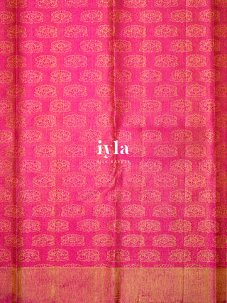 The Wandering Lotus Weave Kanjeevaram