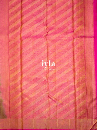 The Wandering Lotus Weave Kanjeevaram