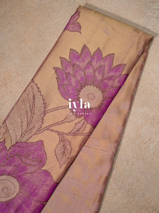 The Ornamental Dahlias in Buff Beige