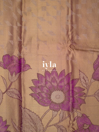 The Ornamental Dahlias in Buff Beige