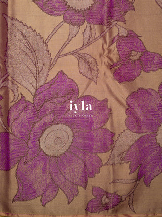 The Ornamental Dahlias in Buff Beige
