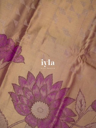 The Ornamental Dahlias in Buff Beige