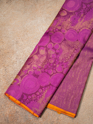 The bubble Pop story Kanjeevaram in True Purple