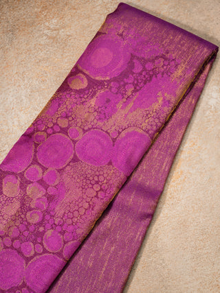The bubble Pop story Kanjeevaram in True Purple