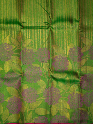 The Hydrangea Weave in Deep Emerald Green