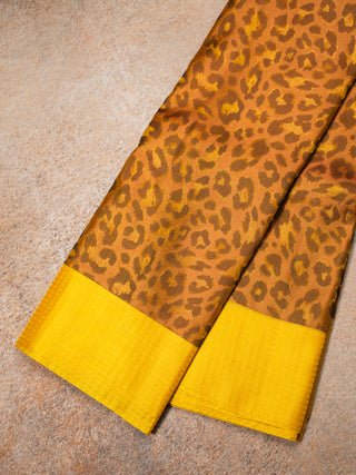 The Signature Leopard Weave Kanjeevaram