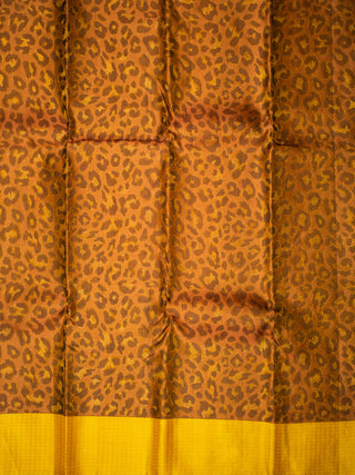 The Signature Leopard Weave Kanjeevaram