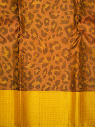 The Signature Leopard Weave Kanjeevaram
