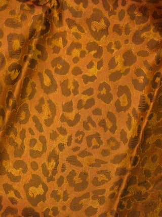 The Signature Leopard Weave Kanjeevaram