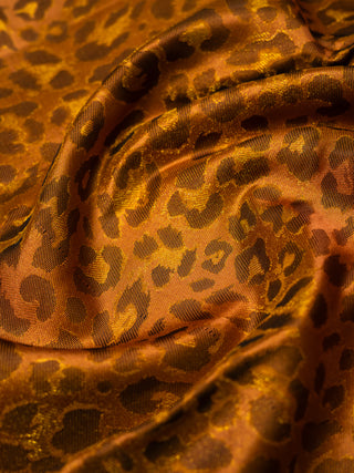 The Signature Leopard Weave Kanjeevaram