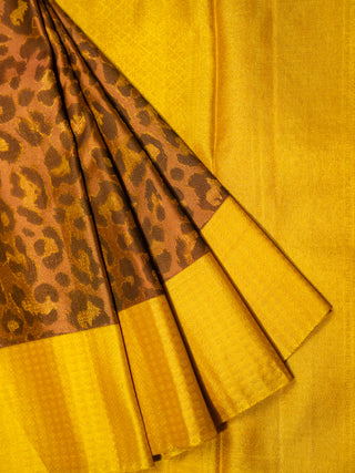 The Signature Leopard Weave Kanjeevaram