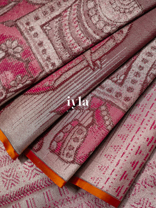 The Elephant Power Plaids Kanjeevaram