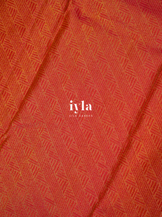 The Lotus Bloom Theory Kanjeevaram in Walnut Brown