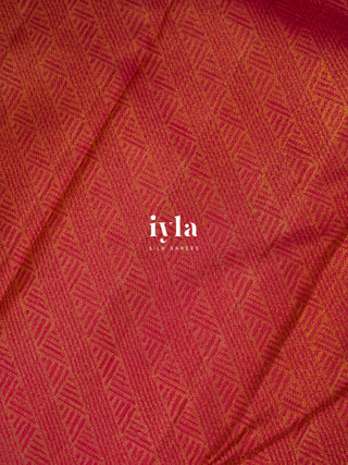 The Lotus Bloom Theory Kanjeevaram in Walnut Brown