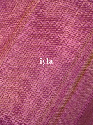 The Tropical Foliage Silk Saree in Turquoise Green