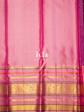 The chestnut Brown Timeless Legacy Weave Kanjeevaram