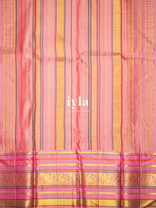 The chestnut Brown Timeless Legacy Weave Kanjeevaram