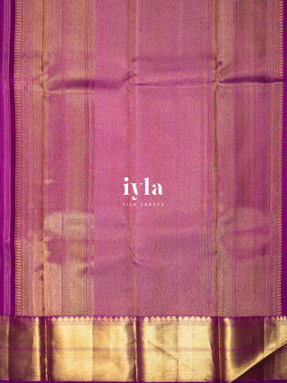 The Tropical Foliage Silk Saree in Turquoise Green