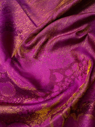 The bubble Pop story Kanjeevaram in True Purple