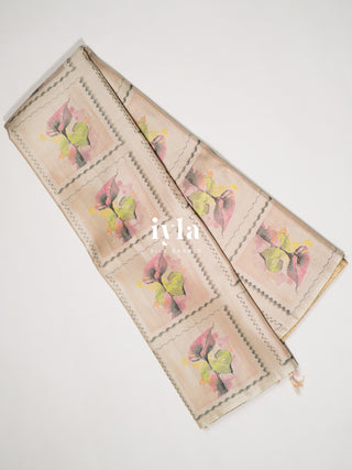 The Pearlescent Calla Lily Color-Burst Kanjeevaram