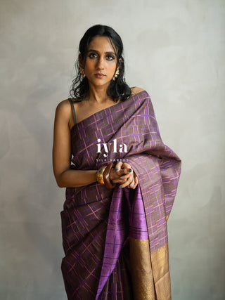 The Architect’s Signature Grid Kanjeevaram