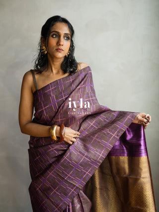 The Architect’s Signature Grid Kanjeevaram