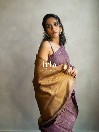 The Architect’s Signature Grid Kanjeevaram