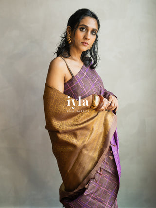 The Architect’s Signature Grid Kanjeevaram