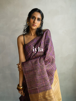 The Architect’s Signature Grid Kanjeevaram