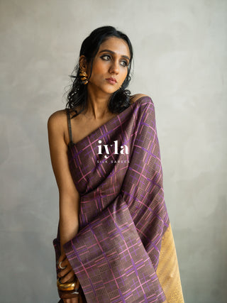 The Architect’s Signature Grid Kanjeevaram