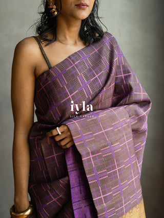 The Architect’s Signature Grid Kanjeevaram