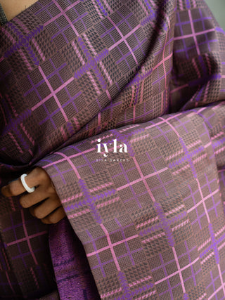 The Architect’s Signature Grid Kanjeevaram