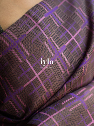 The Architect’s Signature Grid Kanjeevaram