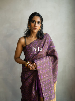 The Architect’s Signature Grid Kanjeevaram