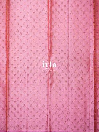 The Blooming rose royal Kanjeevaram in Purple