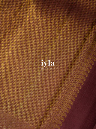 The Classical Symphony Silk Saree in Temple Pink