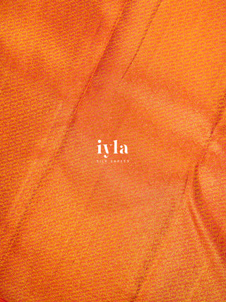 The Wild Carnation Bloom Kanjeevaram in True Purple