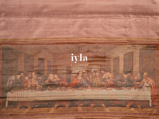 The Leonardo da Vinci’s Last Supper Kanjeevaram