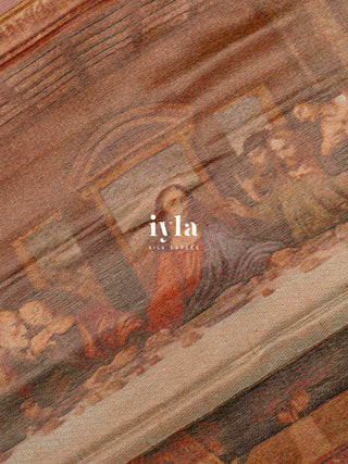 The Leonardo da Vinci’s Last Supper Kanjeevaram