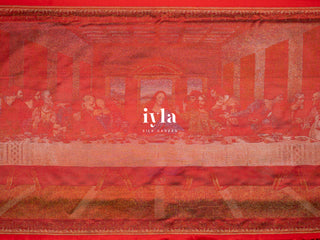 The Leonardo da Vinci’s Last Supper Kanjeevaram
