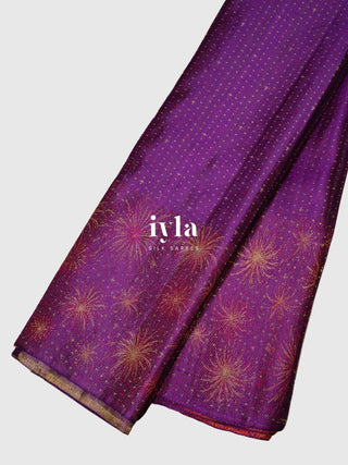 The Obsidian Purple Fireworks Celebration Kanjeevaram