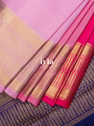 The Diya Firelit Color Burst Kanjeevaram