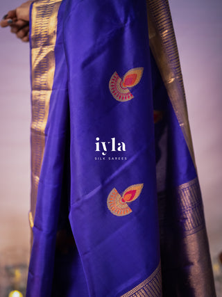 The Diya Firelit Color Burst Kanjeevaram
