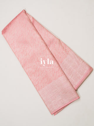 The Dreamy Doors of Europe Kanjeevaram in Flamingo Pink