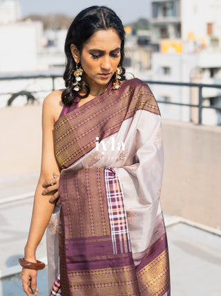 The Signature Madras Plaids x Dahlia Kanjeevaram